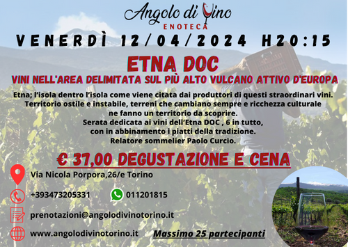 Etna DOC, i vini del vulcano