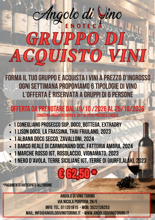 Gruppi di acquisto vini